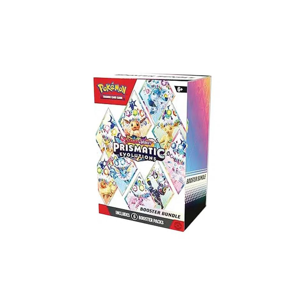 Коллекционные карты Pokémon Scarlet & Violet: Prismatic Evolutions Booster Bundle 1