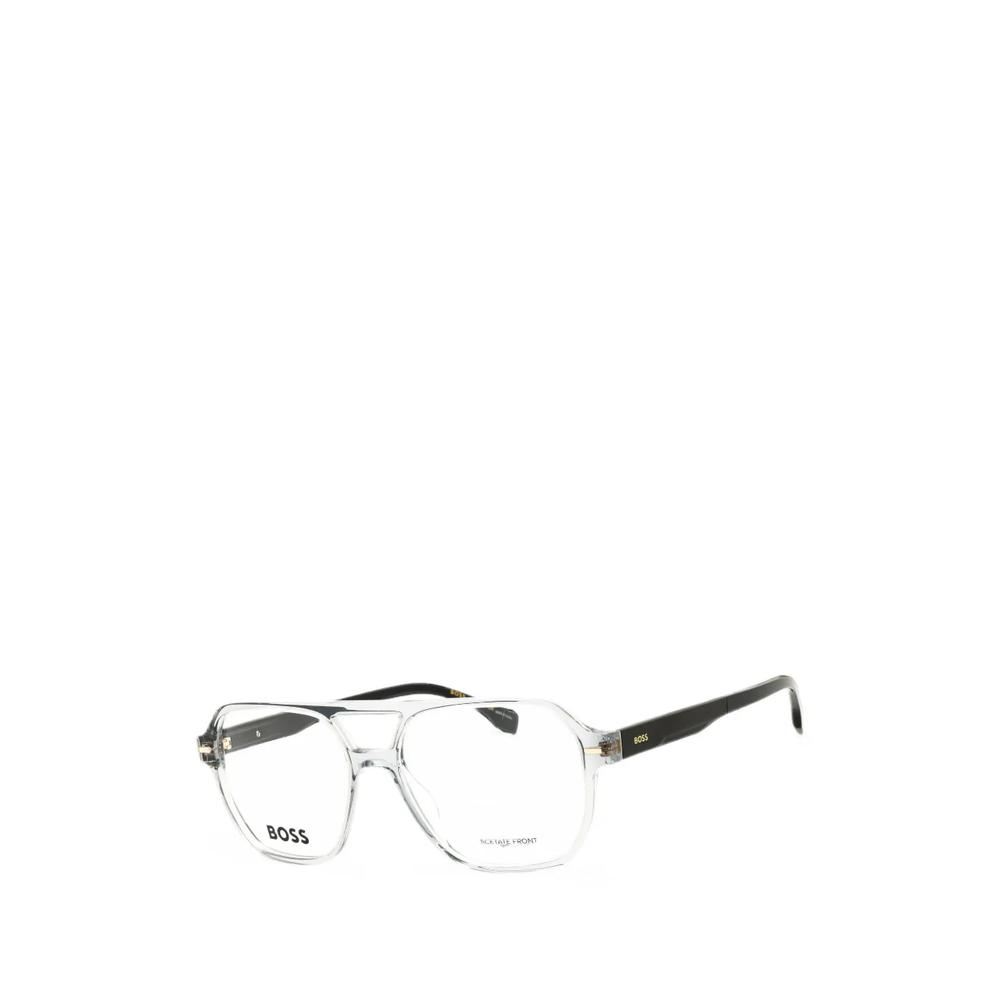 geometric-frame glasses 2