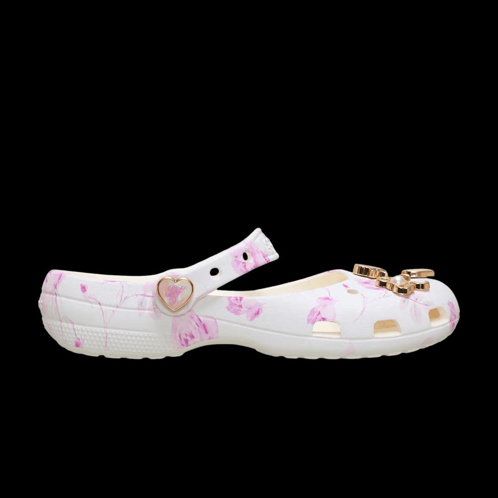Кроссовки LoveShackFancy x Crocs Wmns Classic Ballet Flat 'Oyster' 1