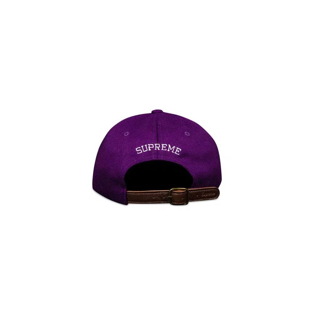 Бейсболки Supreme Wool S Logo 6-Panel 'Purple' 2