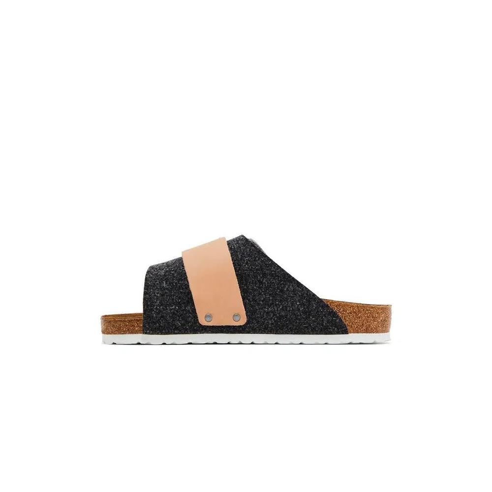 Слайды Birkenstock Concepts x Kyoto «Black Grey Felt» 3