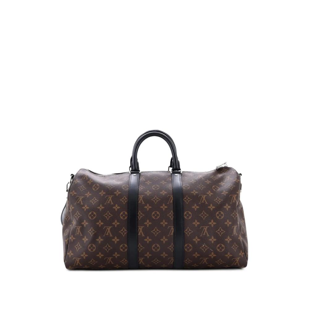 Дорожная сумка Keepall Bandouliere Bag Macassar Monogram Canvas 45 2