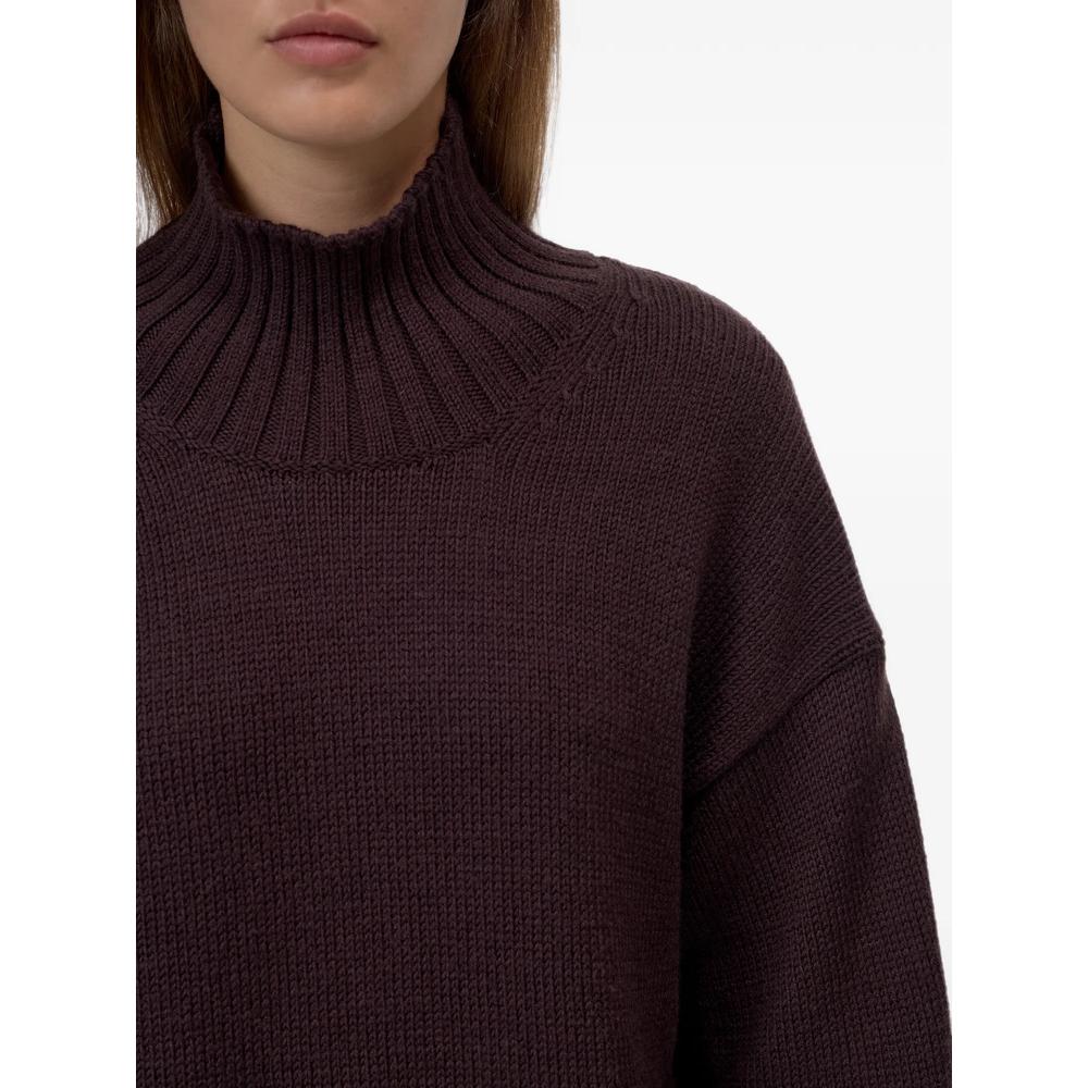 high-neck rib-trimmed sweater 5