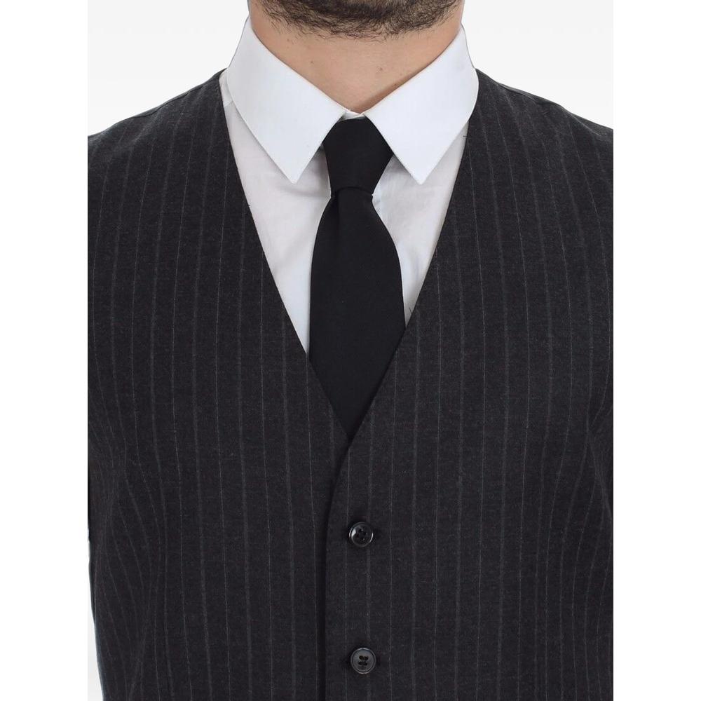 pinstripe-pattern waistcoat 4