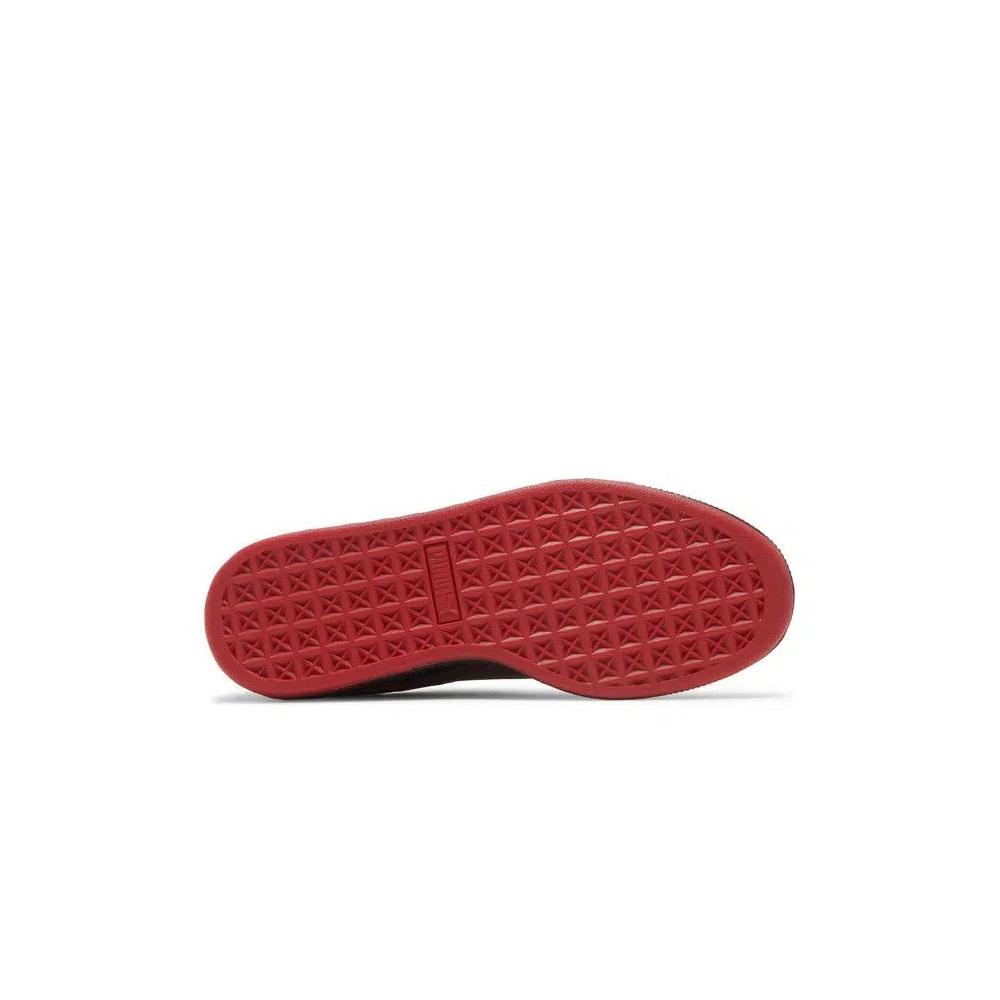 Кроссовки Puma Batman x Suede Classic Big Kid 'Black Barbados Cherry' 4