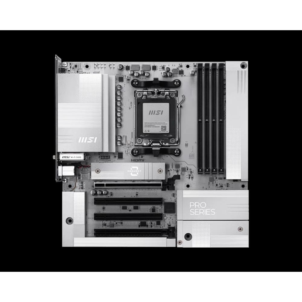 MSI PRO B850M-A WIFI PZ Micro-ATX материнская плата (DDR5) 2