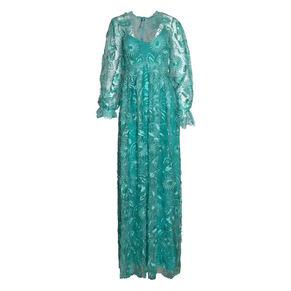 embroidered tulle maxi dress 1