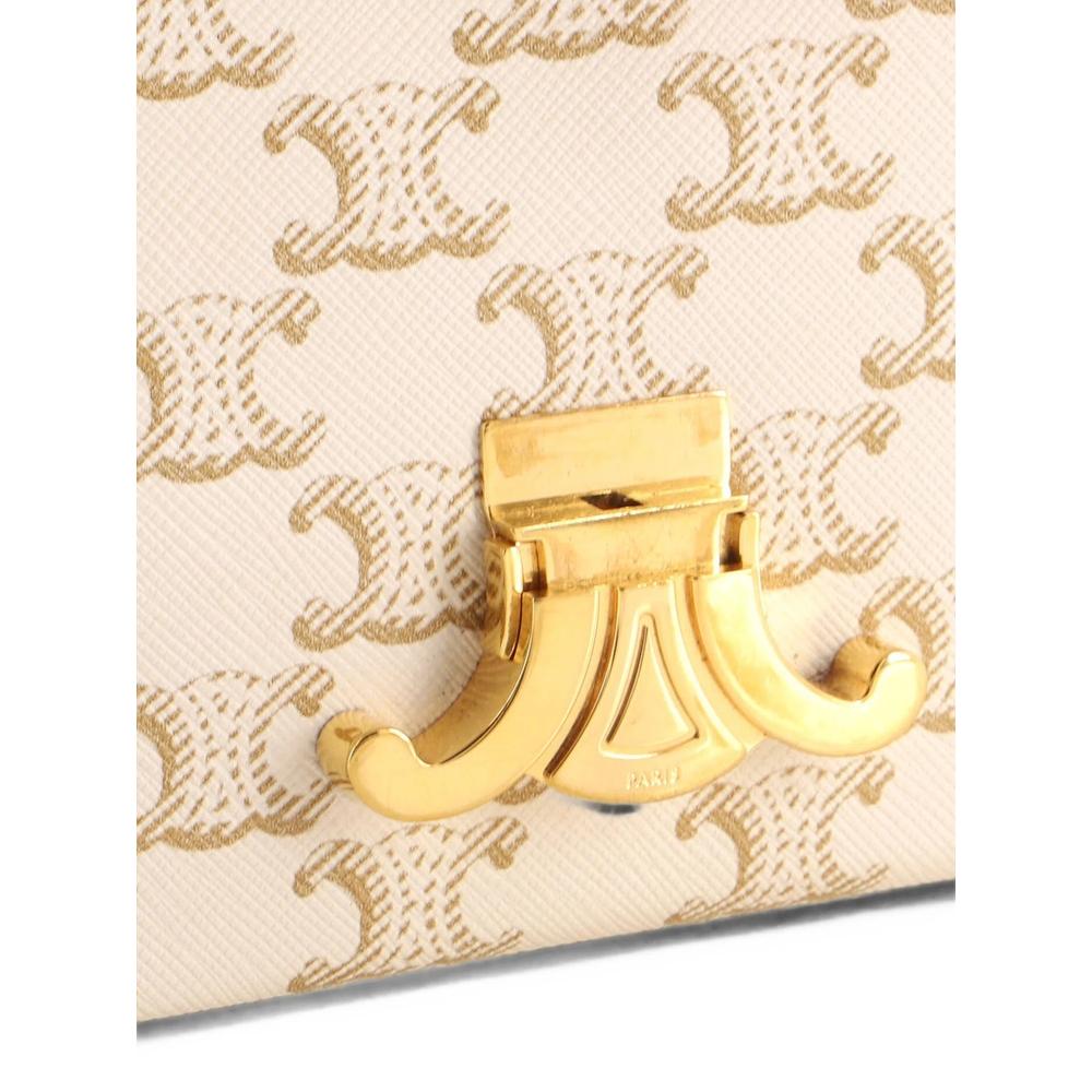 Triomphe East-West Triomphe Coated Canvas shoulder bag 5