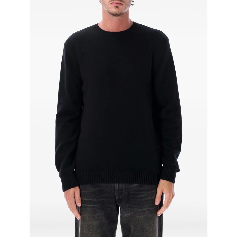 crew-neck ribbed-trim sweater 1