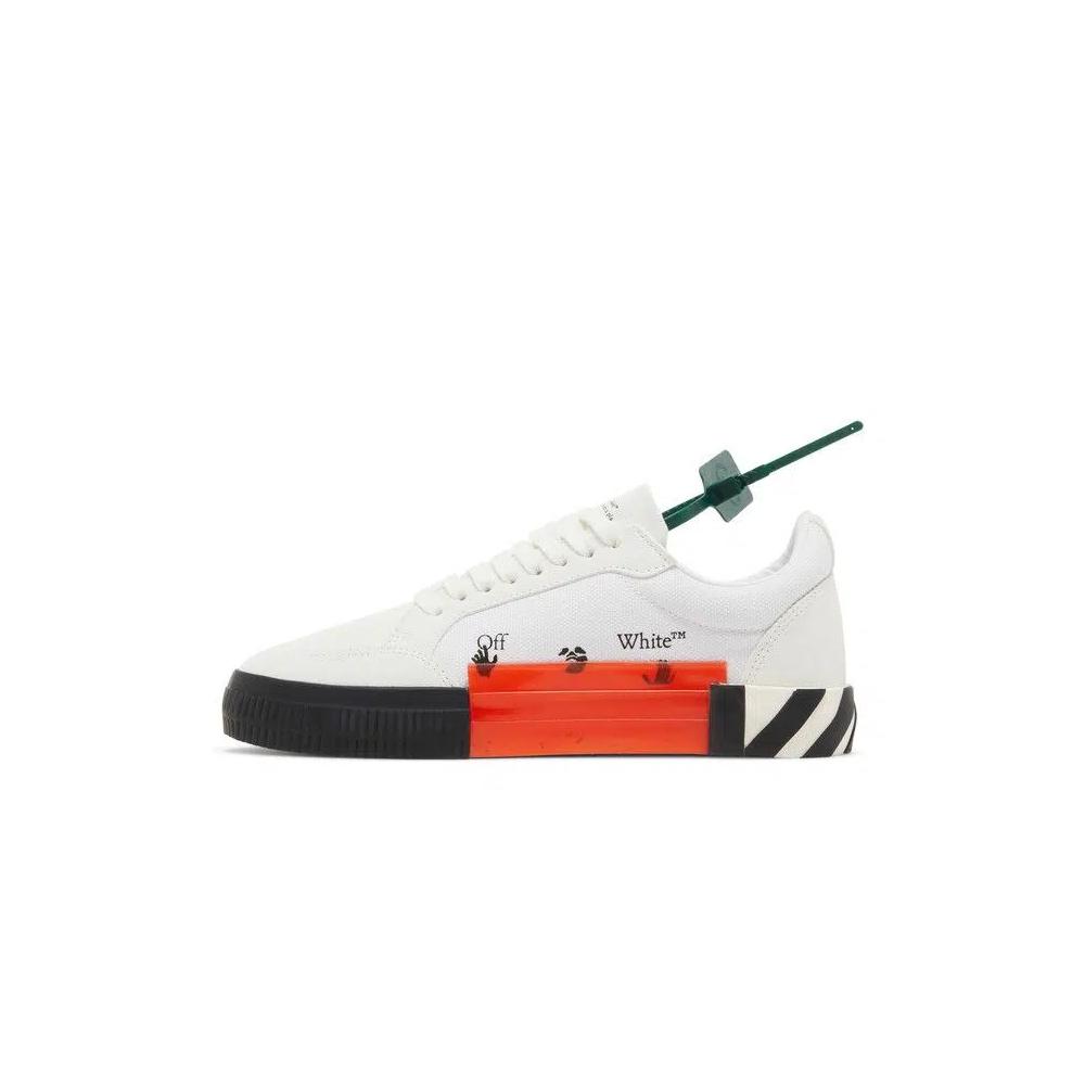 Кроссовки Off-White Vulc Sneaker 'White Red' 3