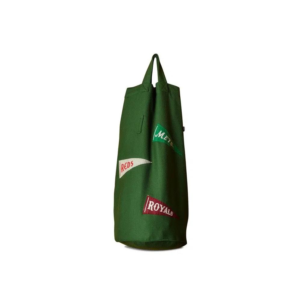 Сумки-тоут Bode Twill Pennant Tote «Evergreen» 3