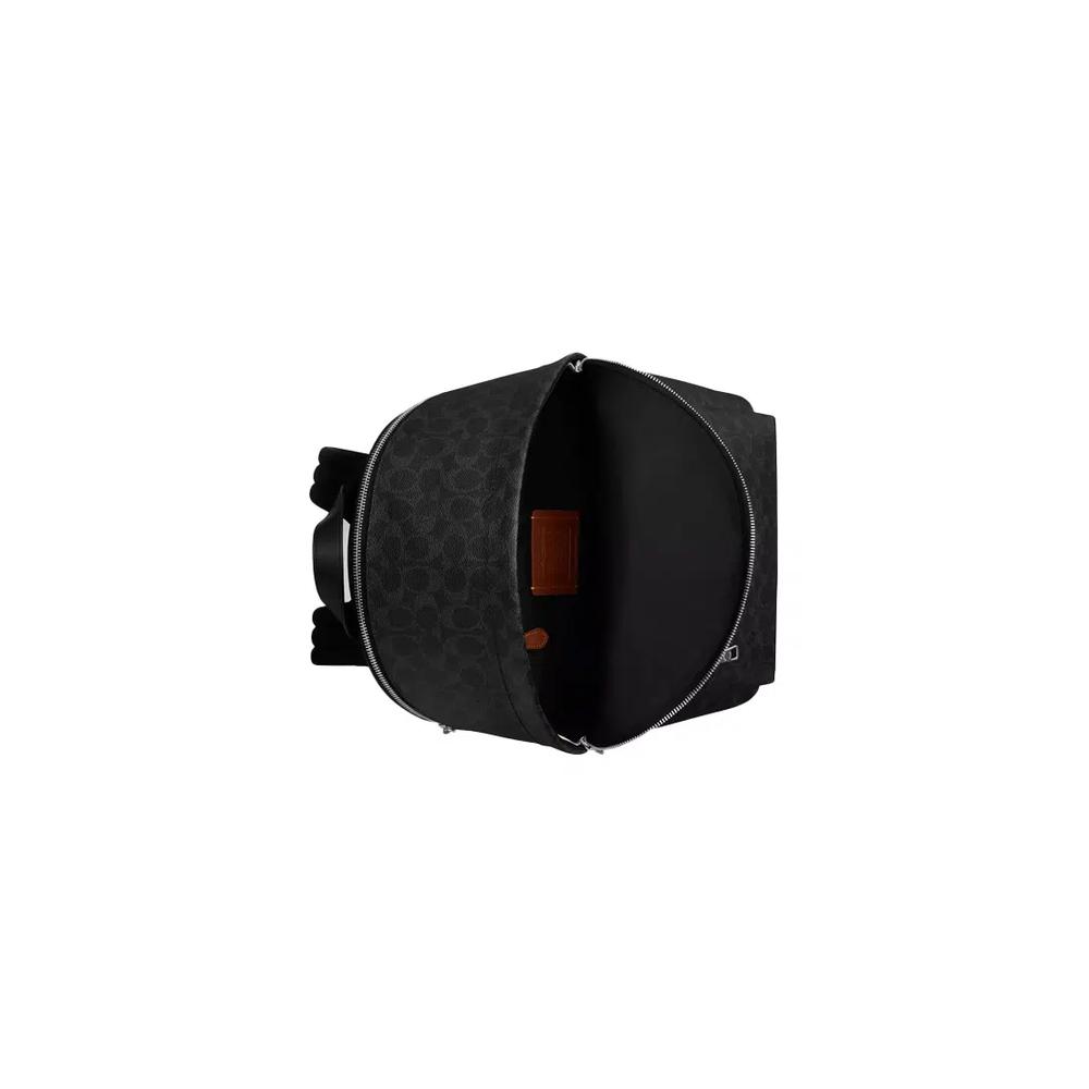 Женский рюкзак Taylor в фирменном канвасе, черный, CDX95 4