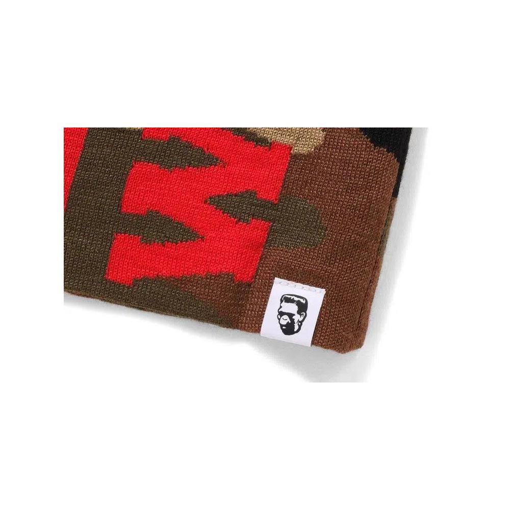 Шапки-бини BAPE 1st Shark Knit Cap 'Red' 3