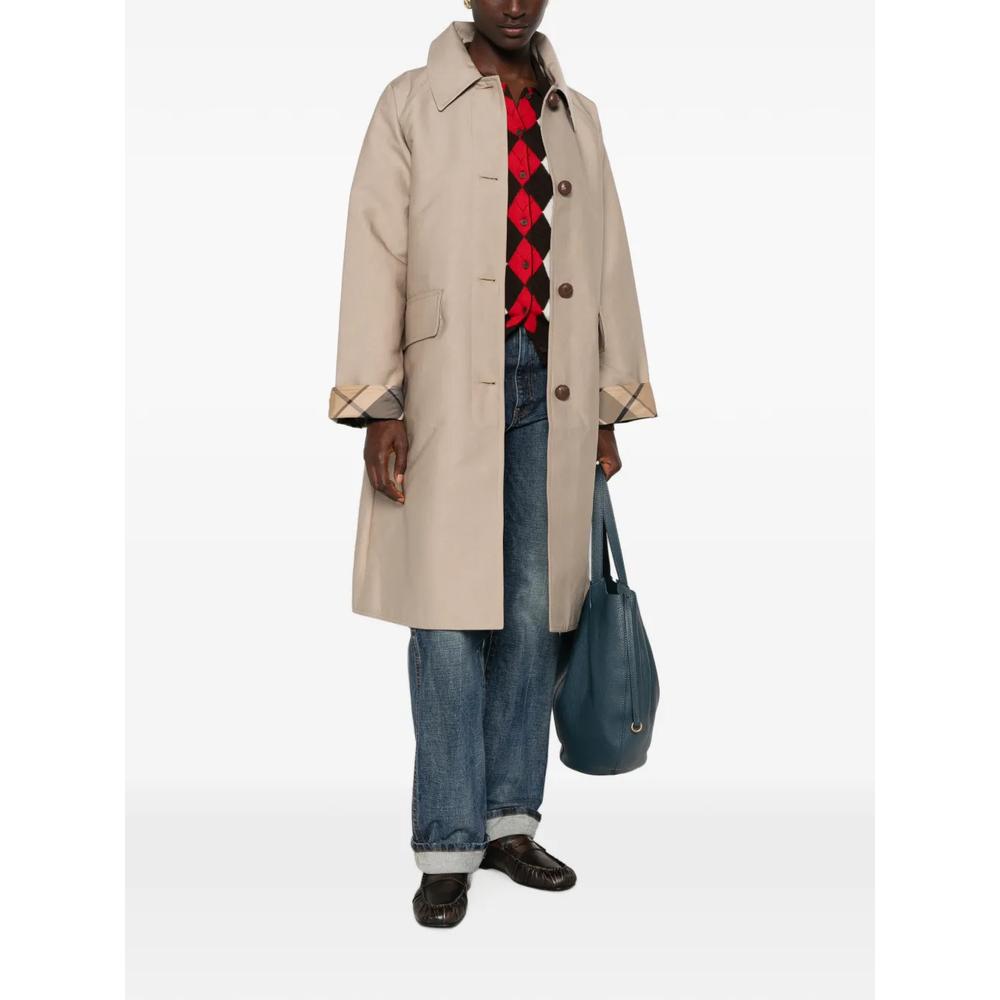 check-cuff embroidered-logo jacket 2