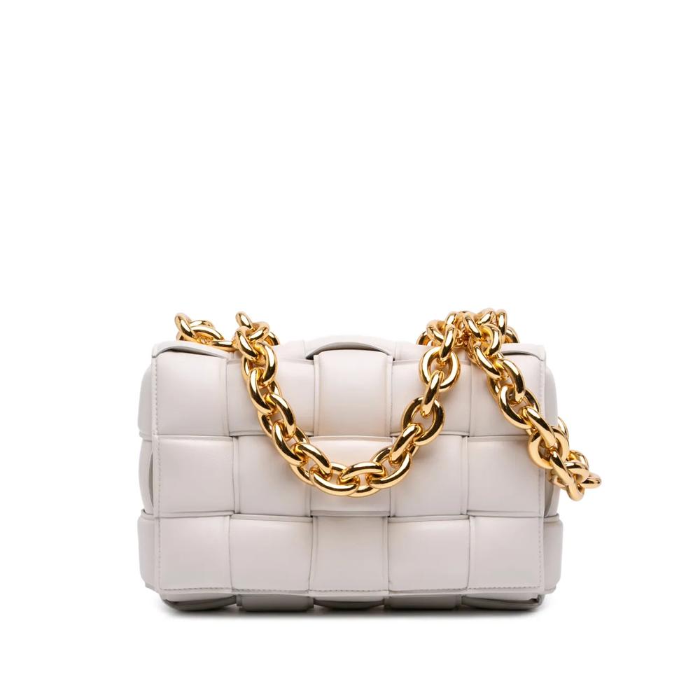 Сумка-сэтчел Nappa Intrecciato Padded Chain Cassette (2012-2026 годы) 1