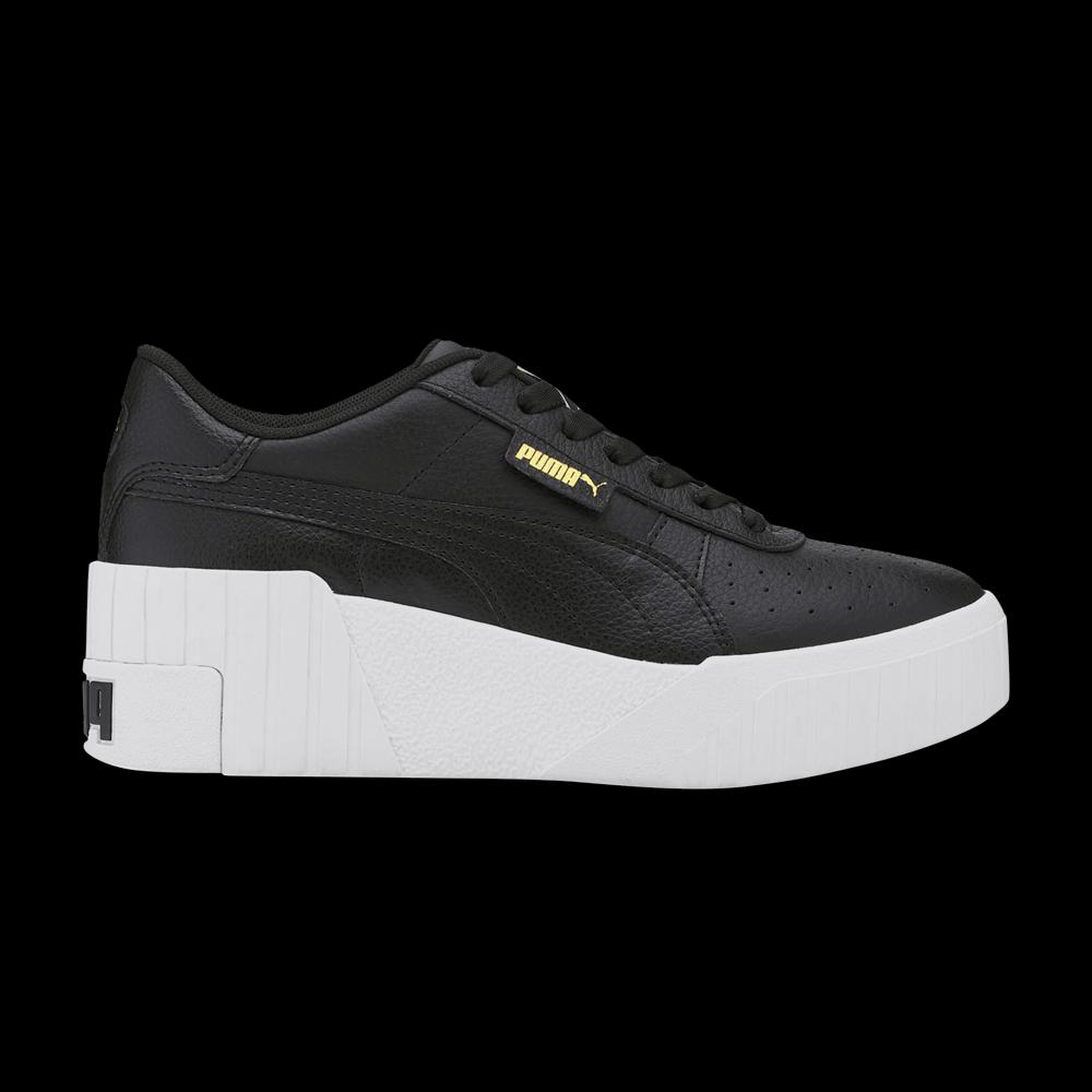 Кроссовки Puma Wmns Cali Wedge 'Black White' 1