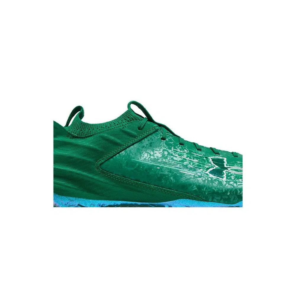 Бутсы Under Armour Blur 2 MC Suede «Classic Green» 2