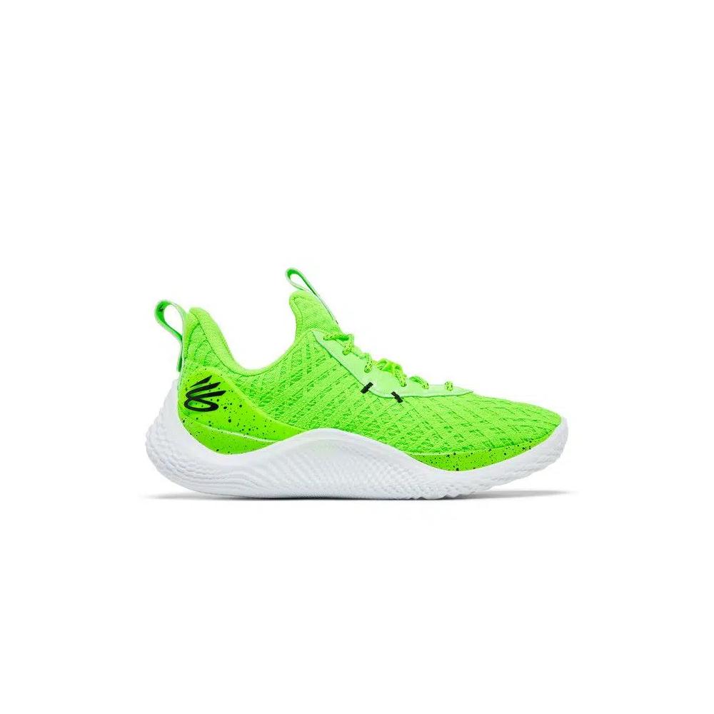 Кроссовки Curry Brand Curry Flow 10 Team 'Hyper Green' 1