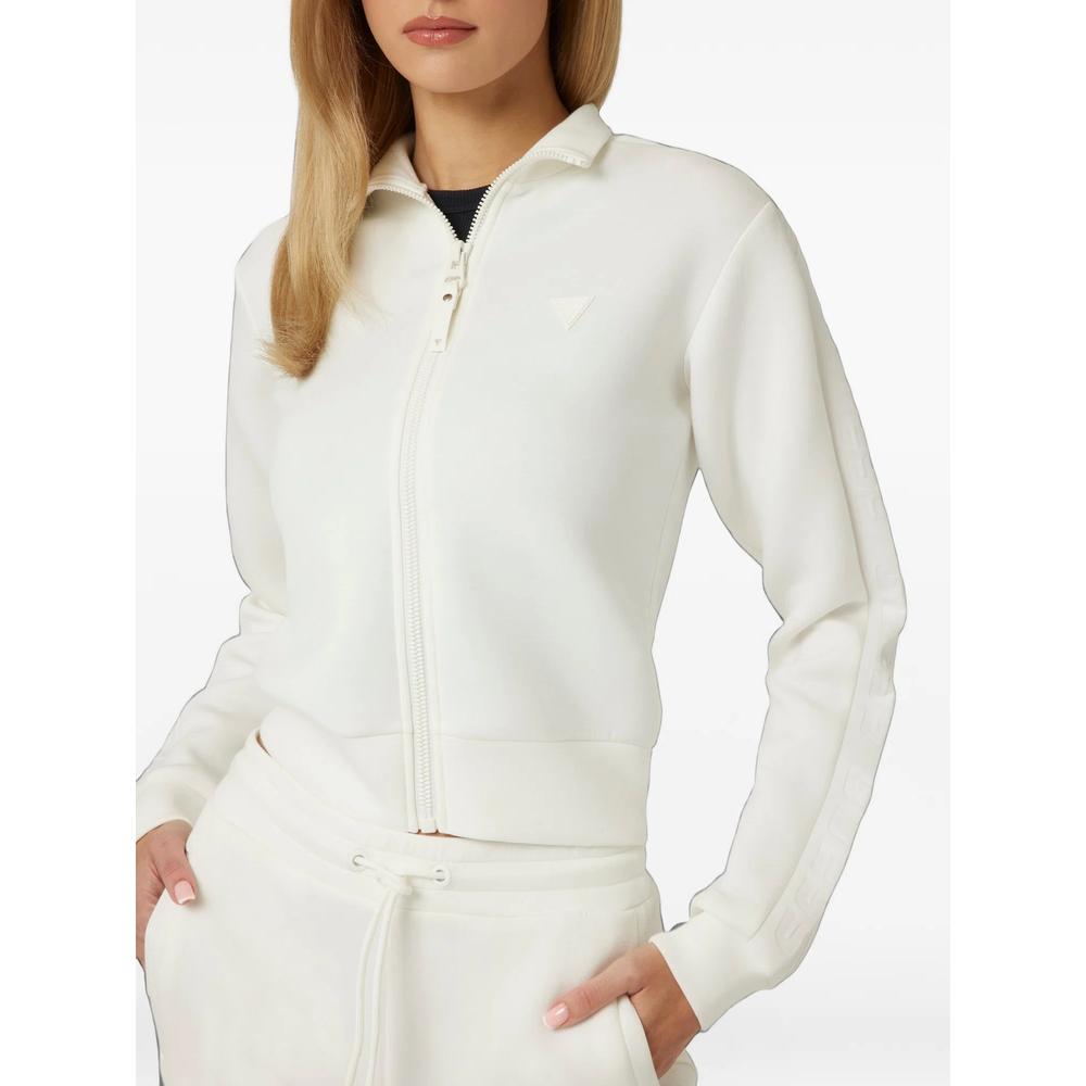logo-patch zip-up sweatshirt 4