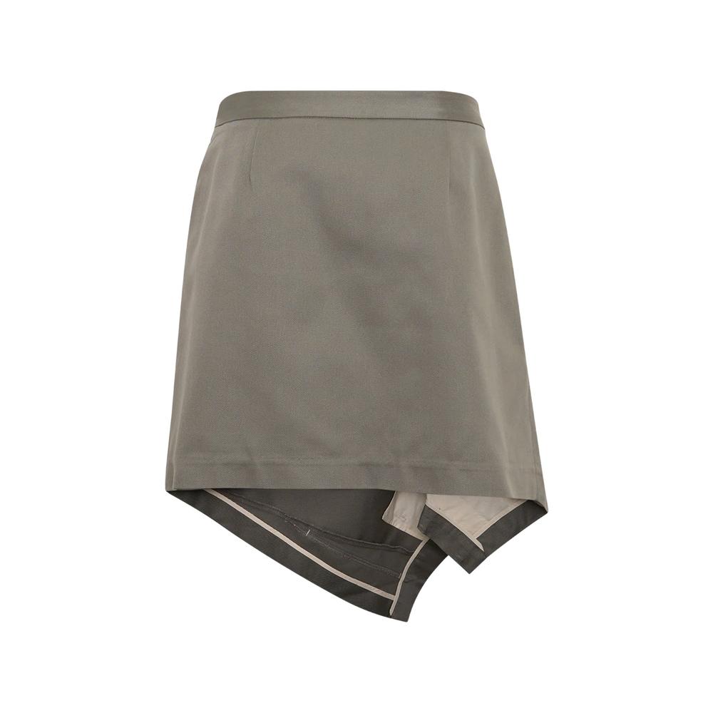 asymmetric-hem mini skirt 2