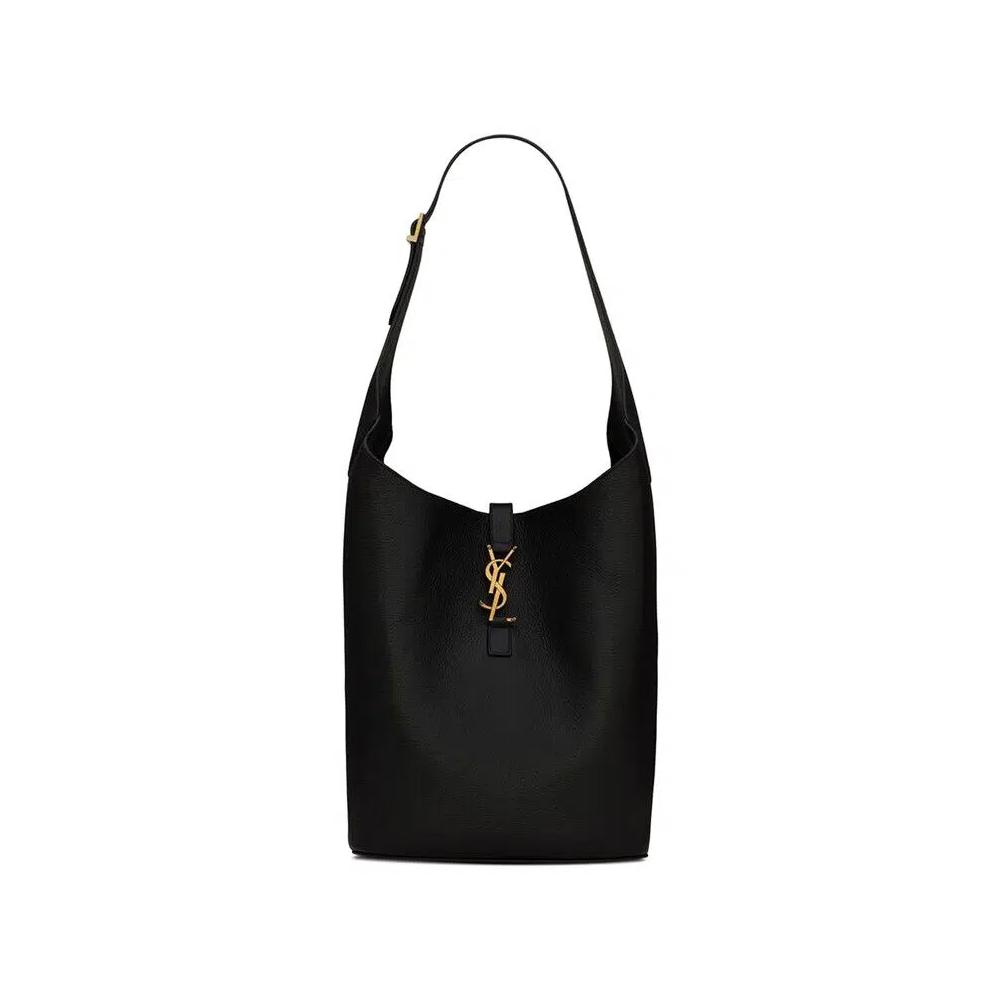 Сумки-ведра Saint Laurent Le 5 Á 7 Hobo Bag 'Black' 1