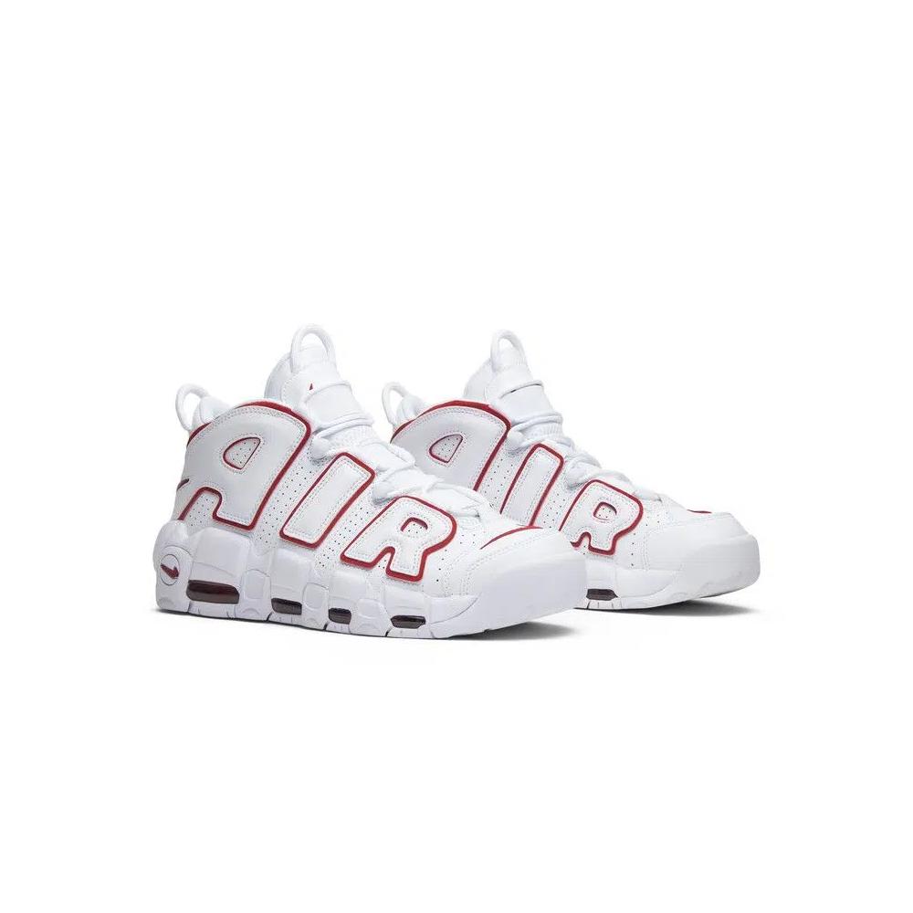 Кроссовки Nike Air More Uptempo 'White Varsity Red' 2018 8