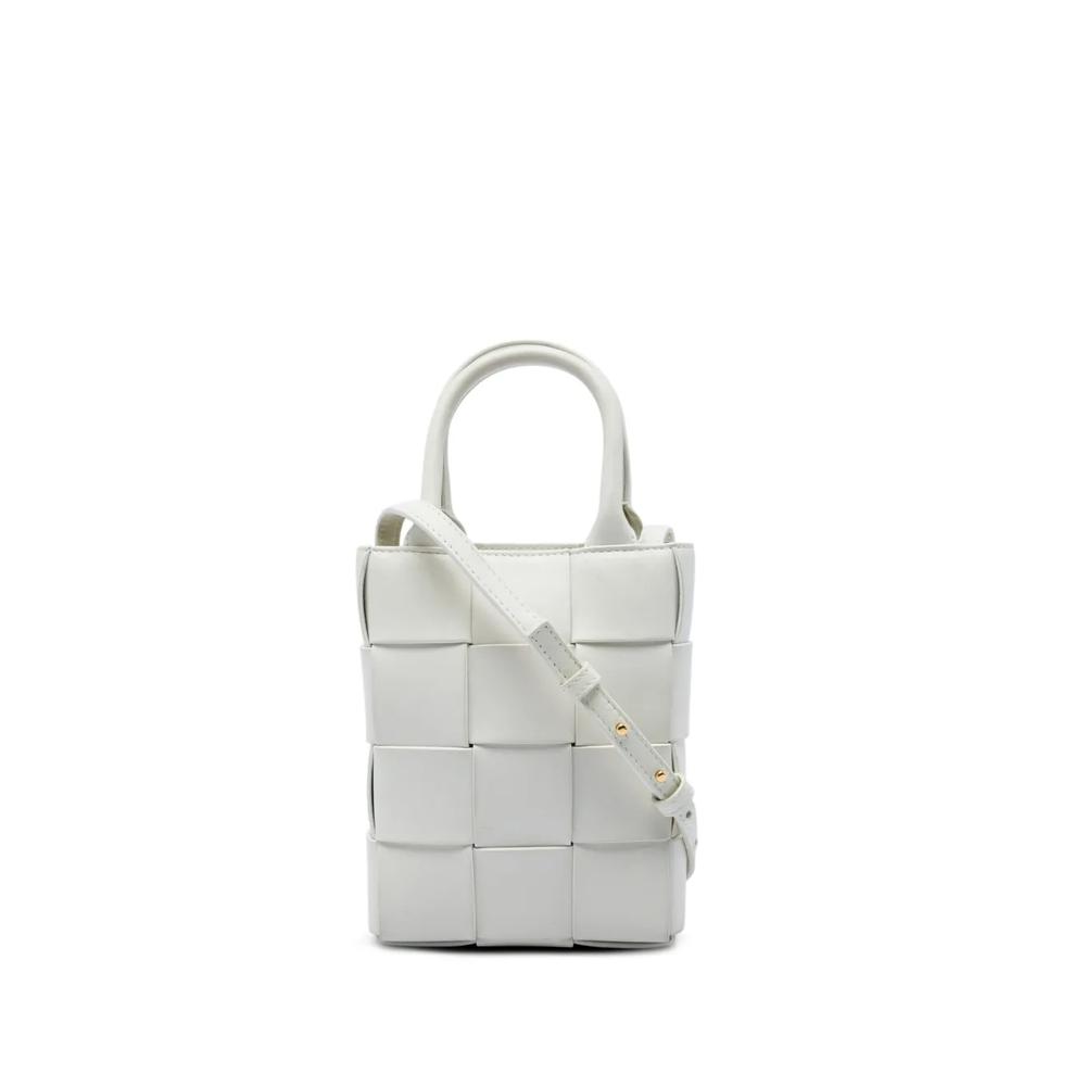 Сумка-сэтчел Mini Maxi Nappa Intrecciato North South Casette Tote (2012-2026 годы) 1