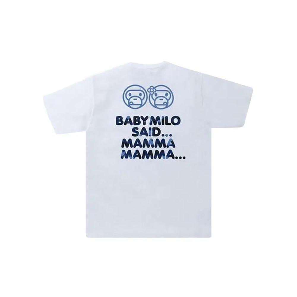 Футболки BAPE Color Camo Milo Water Melon Summer Tee 'White' 2