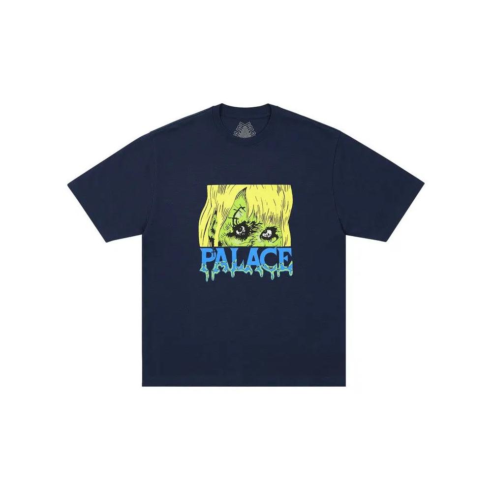 Топы Palace Ghoul T-Shirt «Navy» 1