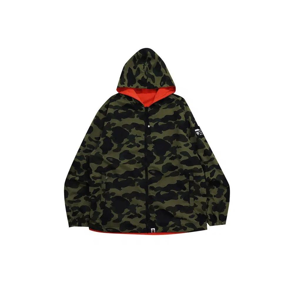 Куртки BAPE 1st Camo Reversible Hooded Jacket 'Green' 1