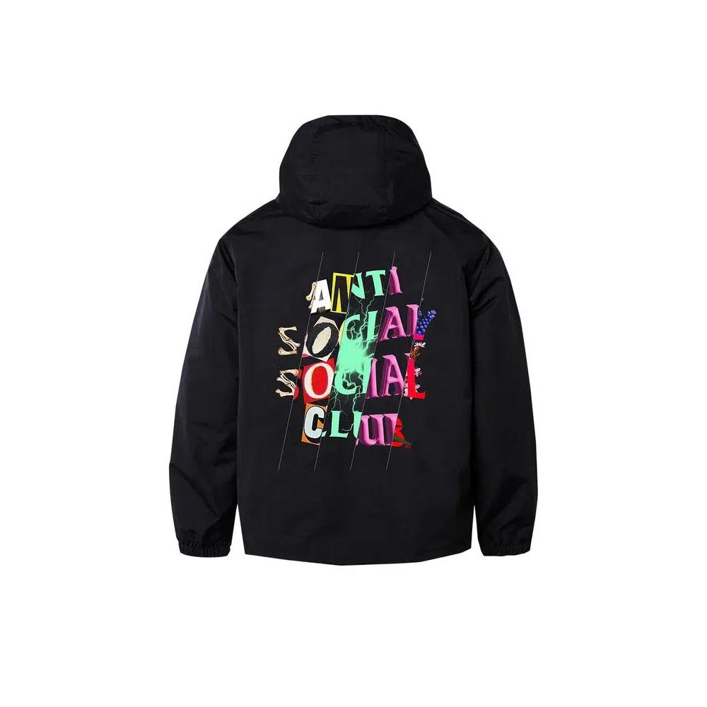 Анораки Anti Social Social Club Radness Anorak Jacket 'Black' 2