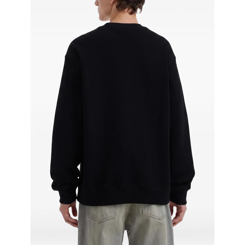 logo-print cotton sweater 4
