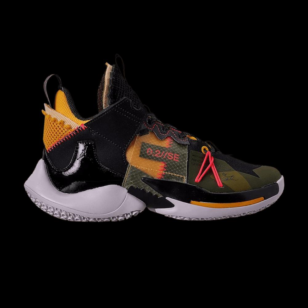 Кроссовки Air Jordan Why Not Zer0.2 SE BG 'Orange Pulse' 1