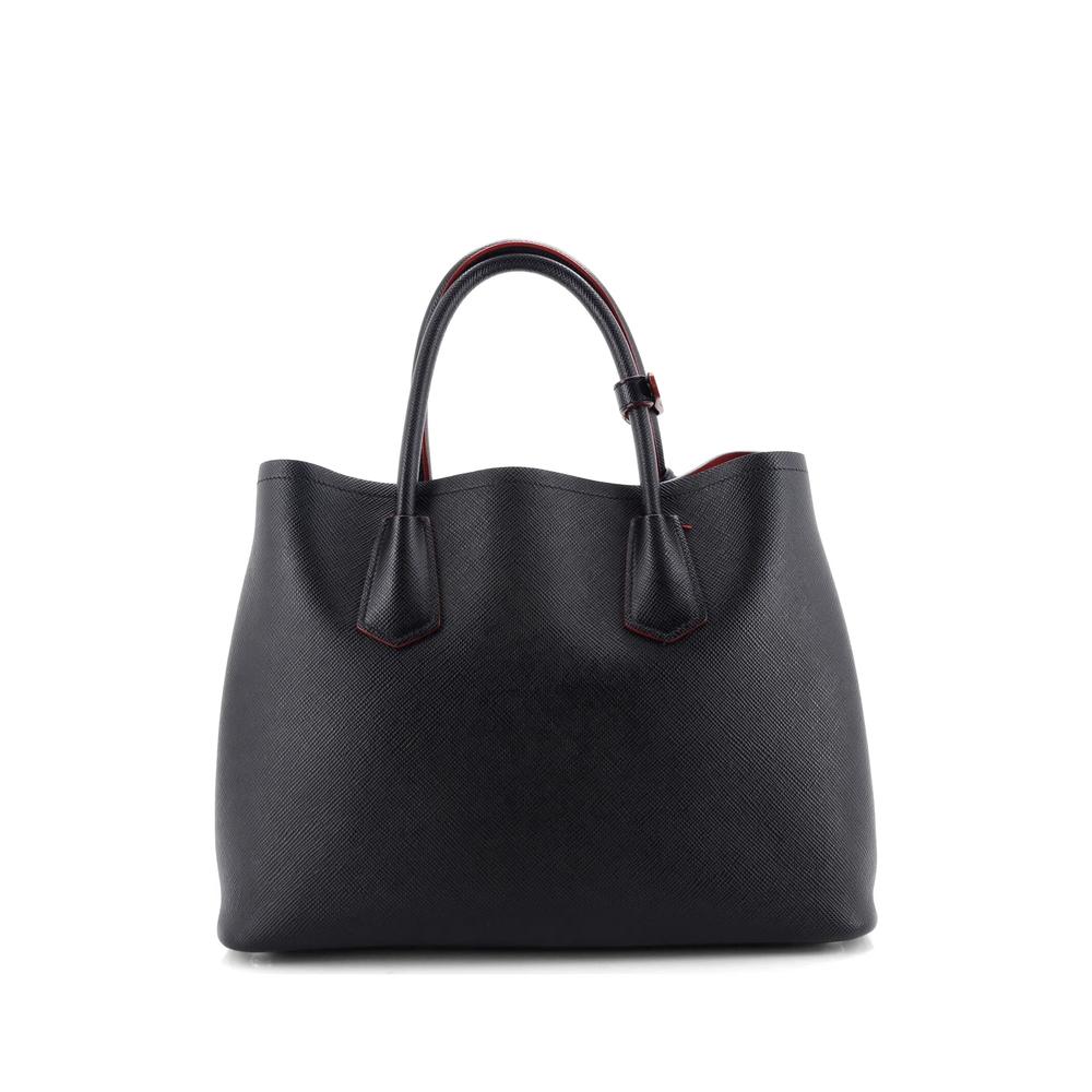 Сумка-тоут Cuir Double Saffiano Leather среднего размера 2