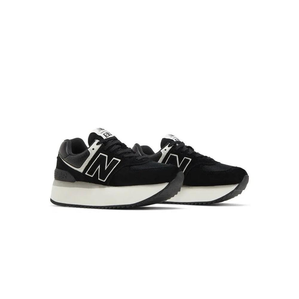 Кроссовки New Balance Wmns 574+ 'Black White' 8
