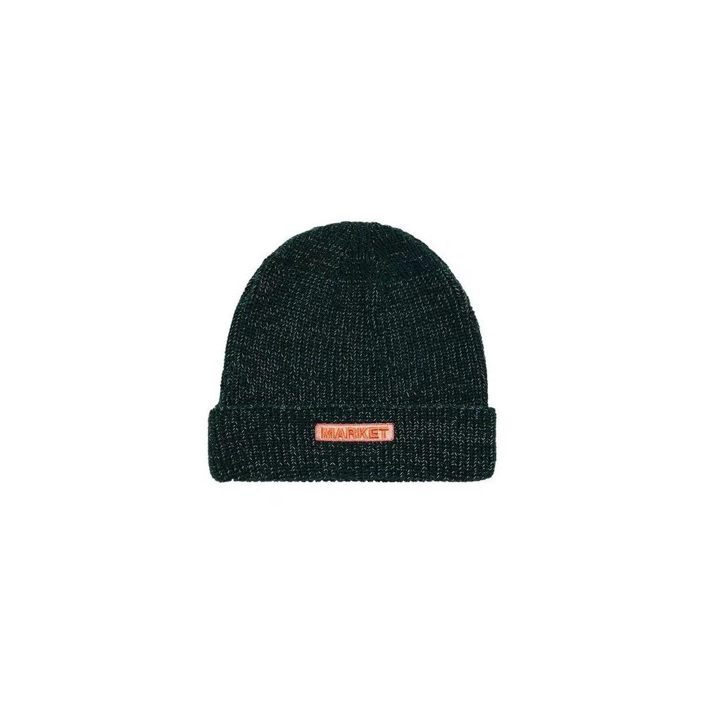 Бини Market Reflective Bar Logo Beanie 'Грин' 1