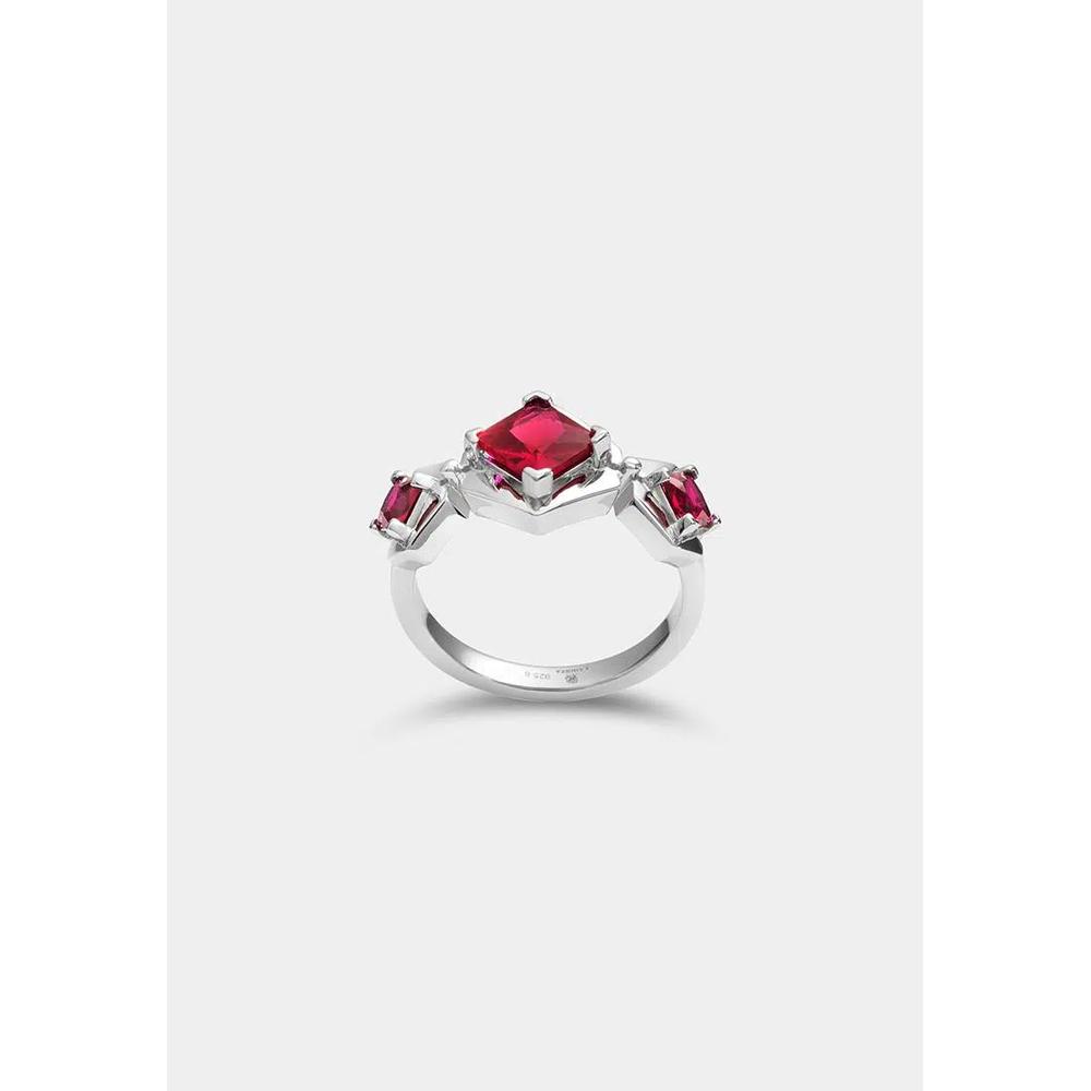 Кольцо Liana Mirage Bold Red с корундом 1