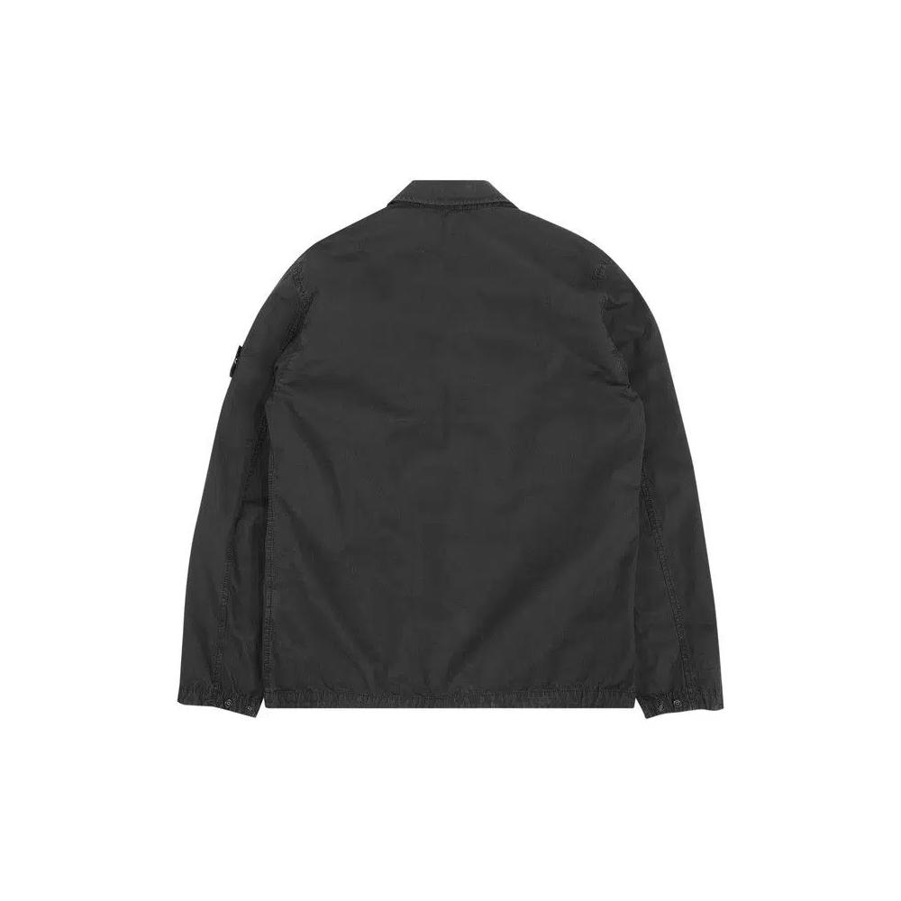 Рубашки-овершерты Stone Island Overshirt 'Black' 2