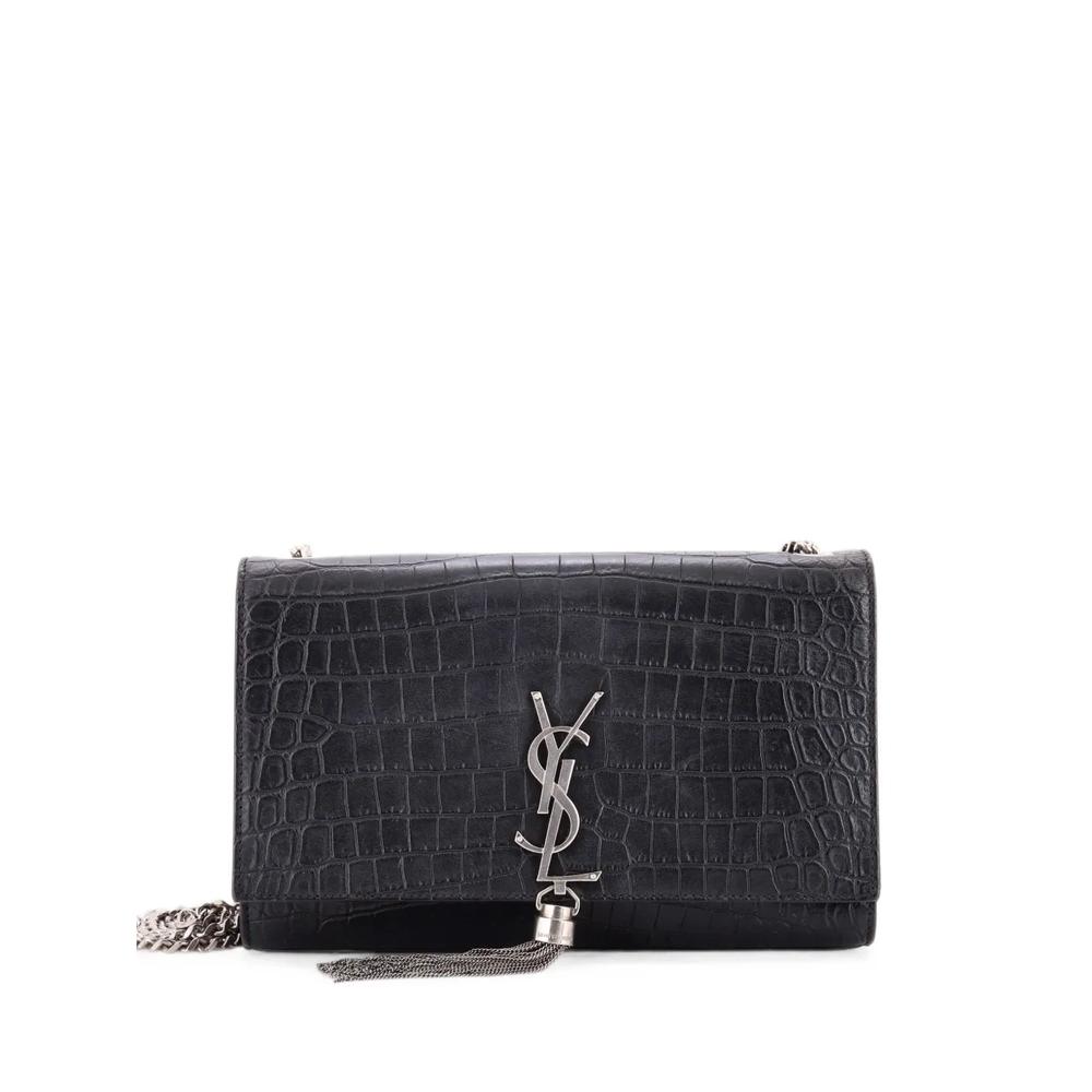 Сумка через плечо Classic Monogram Tassel Crocodile Embossed Leather Medium 1
