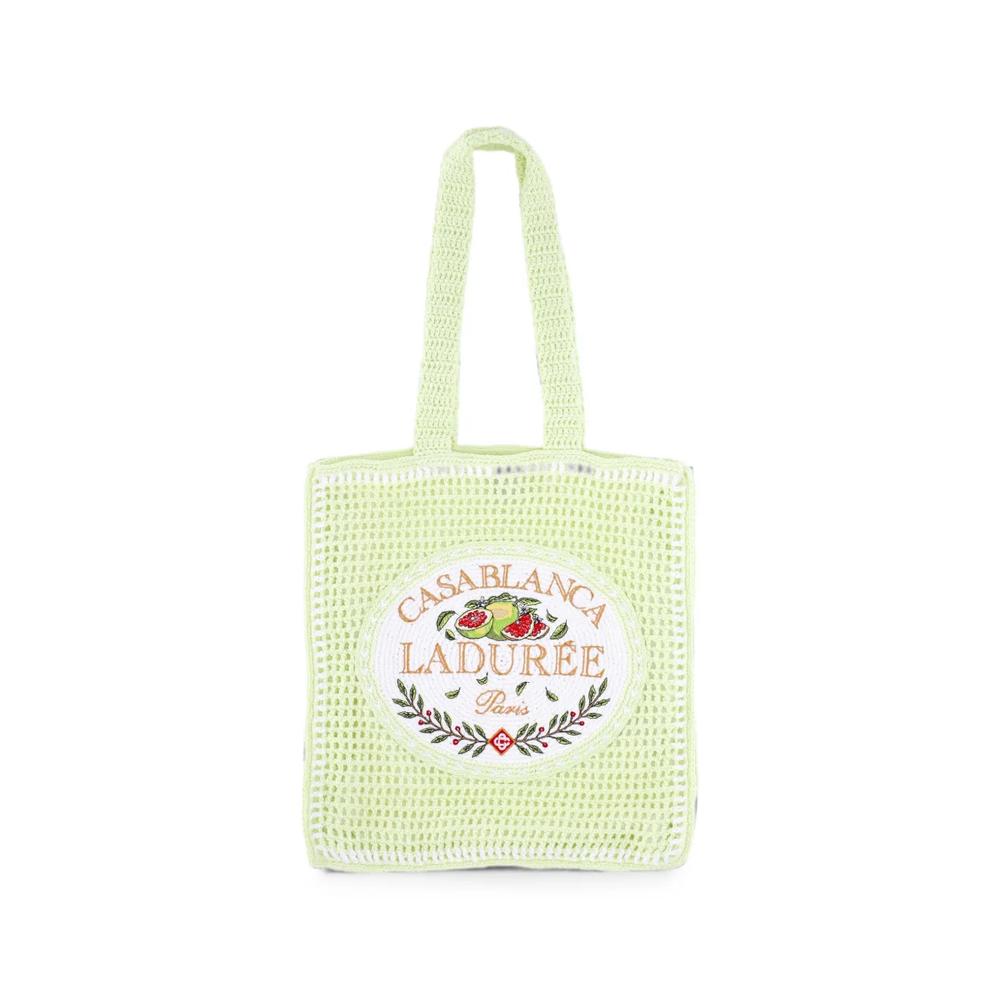 Сумка в технике кроше из коллаборации с Ladurée 1
