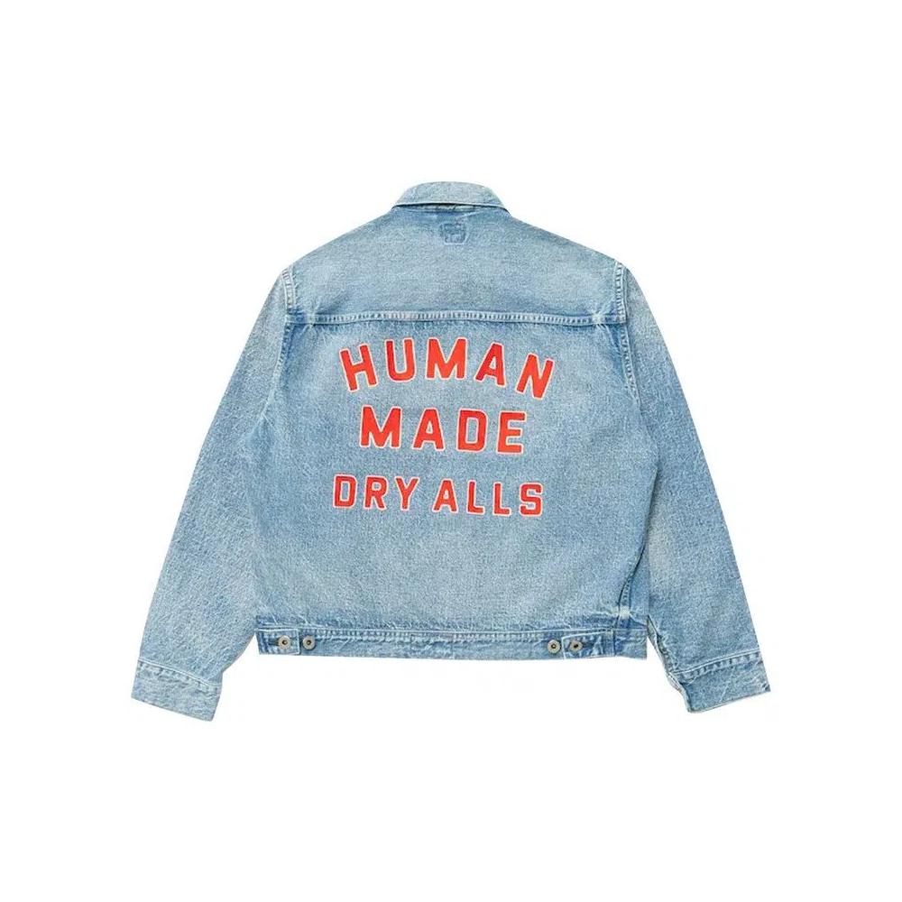 Джинсовые куртки Human Made Denim Work Jacket 'Индиго' 2