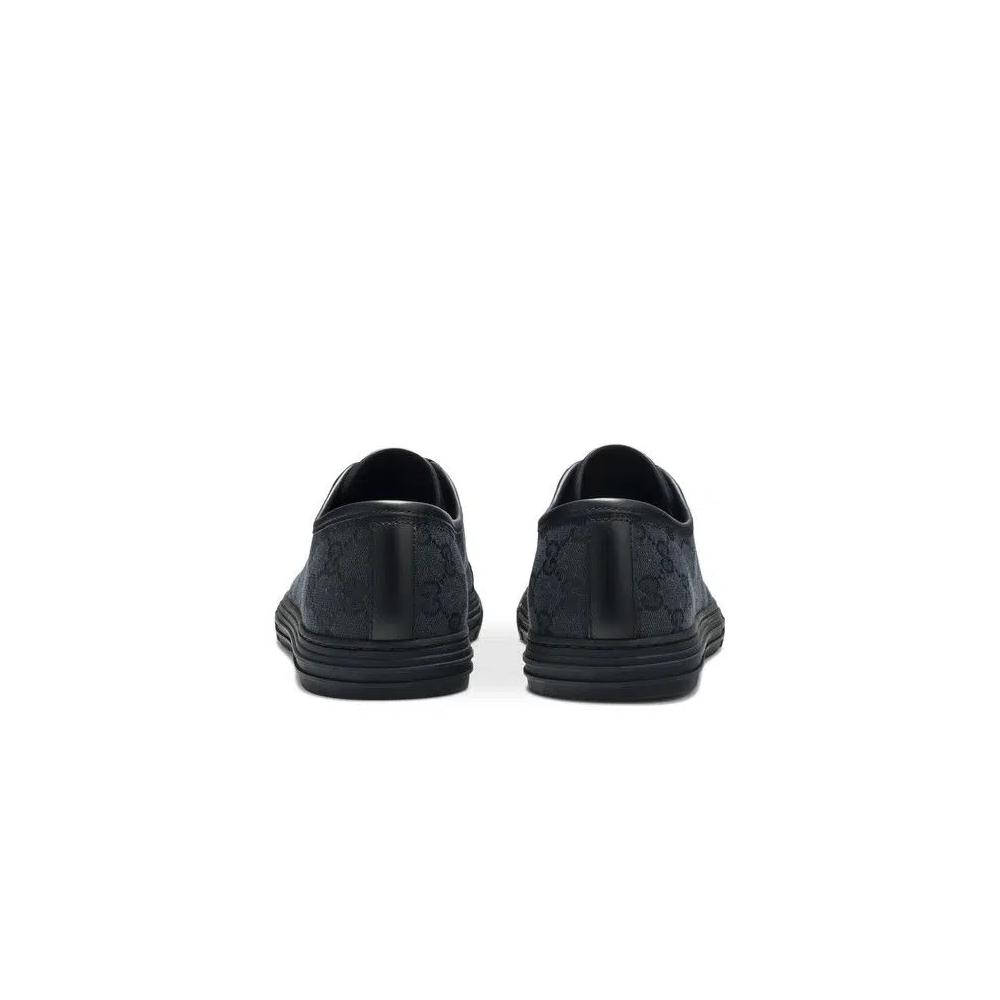 Кроссовки Gucci GG Canvas Low 'Grey Black' 6