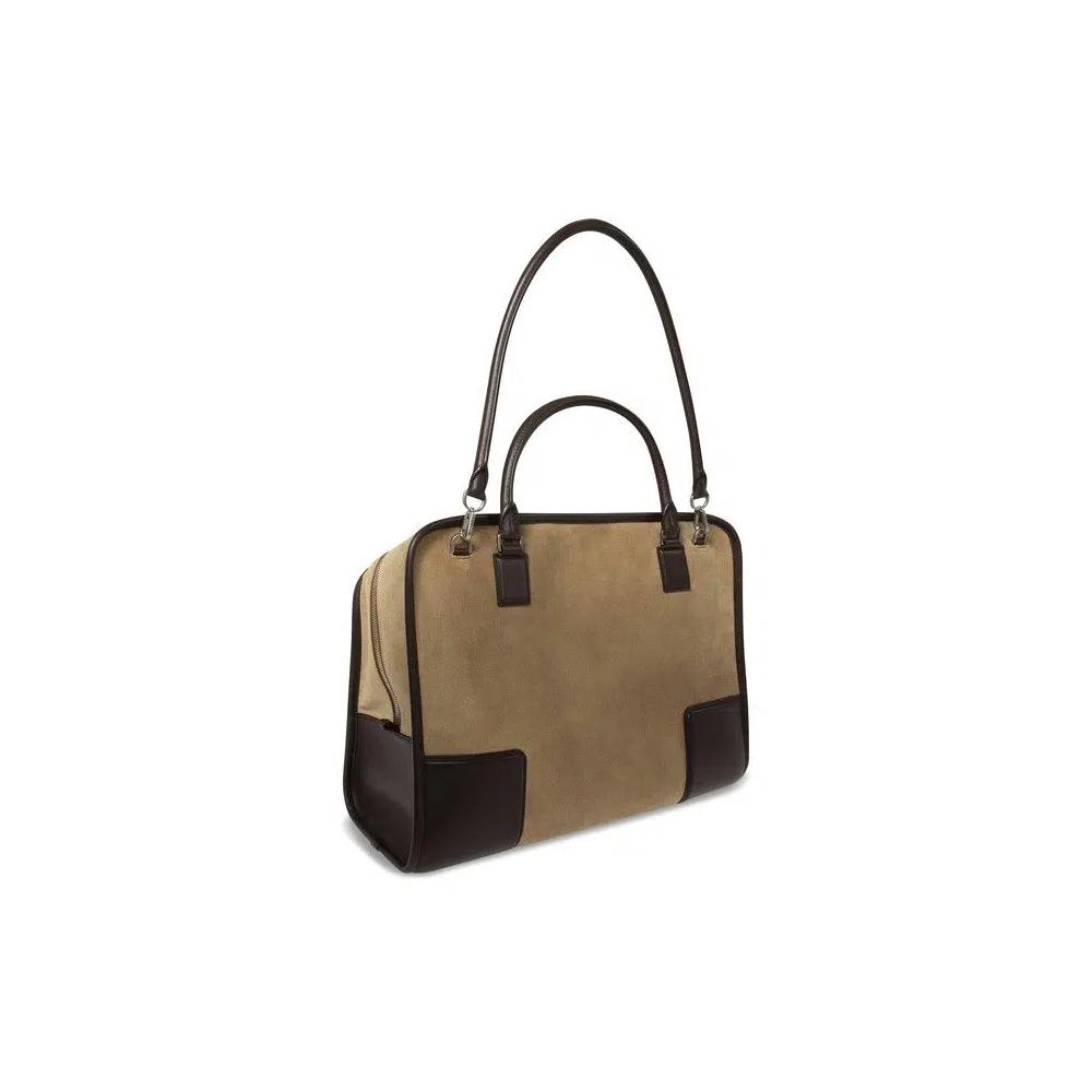 Сумки с верхней ручкой Loewe Amazona 180 XL 'Dark Oro/Chocolate' 3