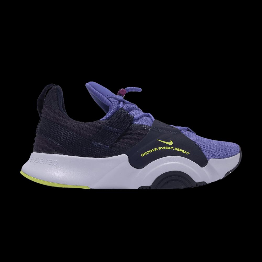 Кроссовки Nike Wmns SuperRep Groove 'Blackened Blue Cyber' 1