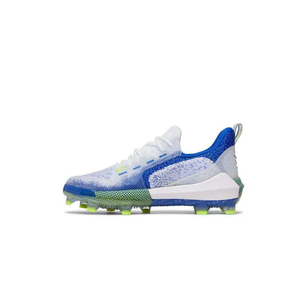Бутсы Under Armour Harper 6 Elite TPU «White Team Royal» 3