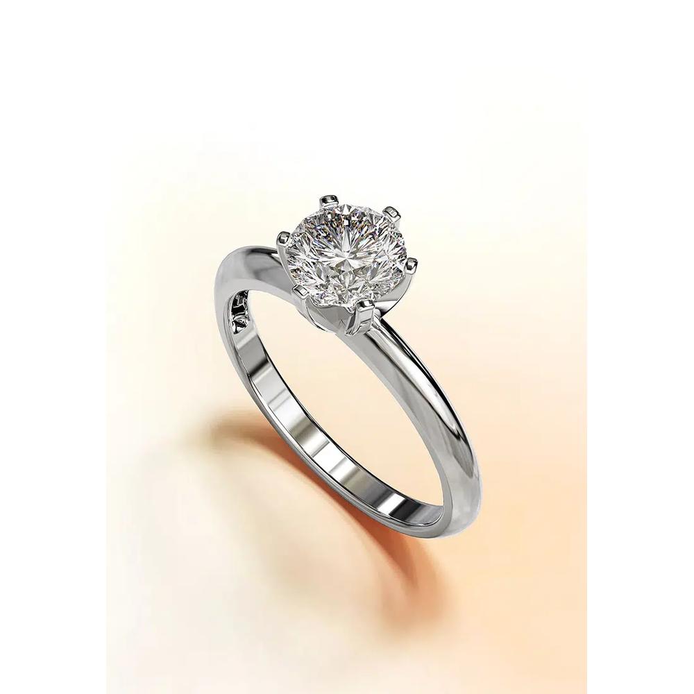 Кольцо-солитер «Одна на миллион» с кристаллами SWAROVSKI® 3