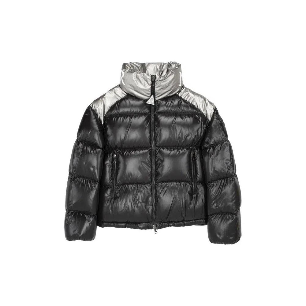 Пуховики Moncler Cuscute Puffer Shiny Jacket 'Black/Silver' 1