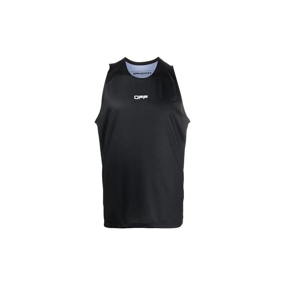 Топы Off-White Active Arrows Tank Top 'Black/White' 1