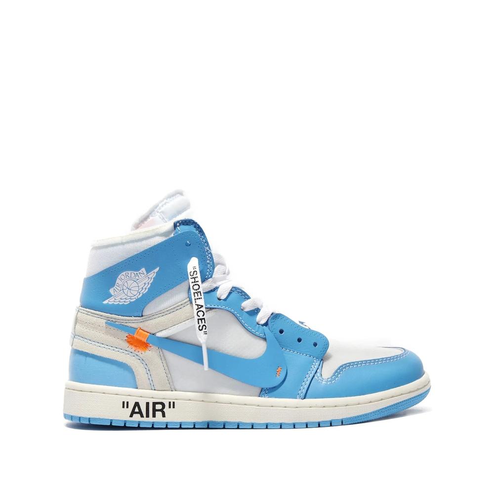 Высокие кроссовки Air Jordan 1 Retro High "Off-White - UNC" 1