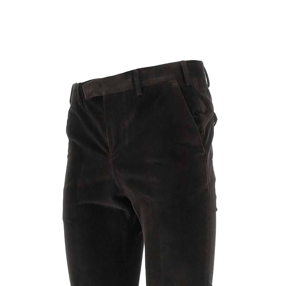 corduroy slim-fit trousers 2